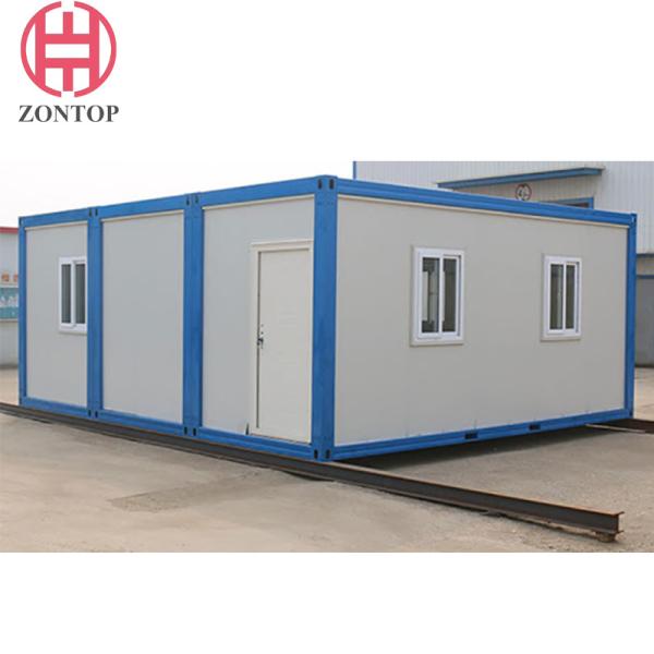 Zontop Modern Flat Pack Portable Living Storage 2 Bedroom Shipping Prefabricated