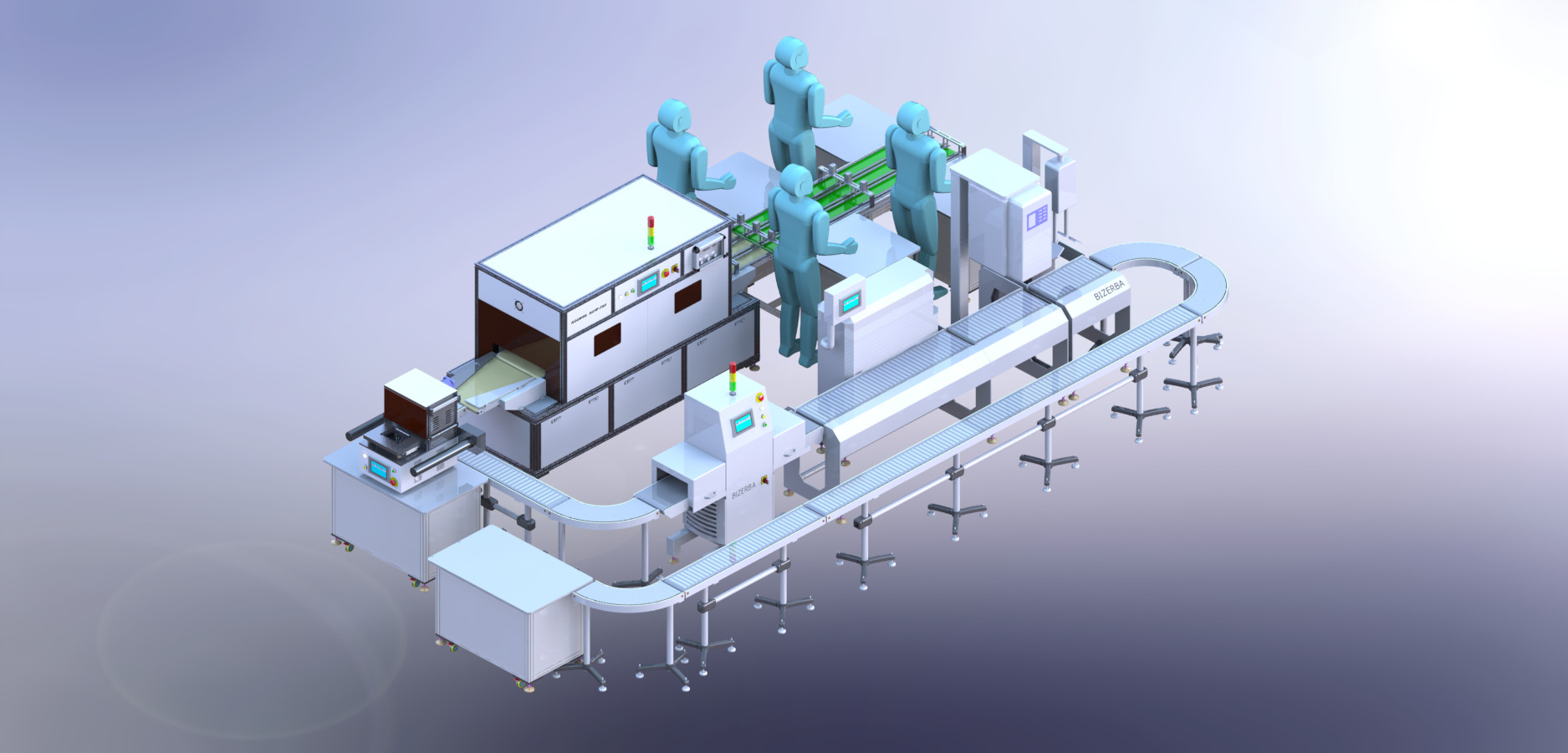 Industrial Food Vacuum Packaging Machine Leak Proof Modified Atmosphere Packages
