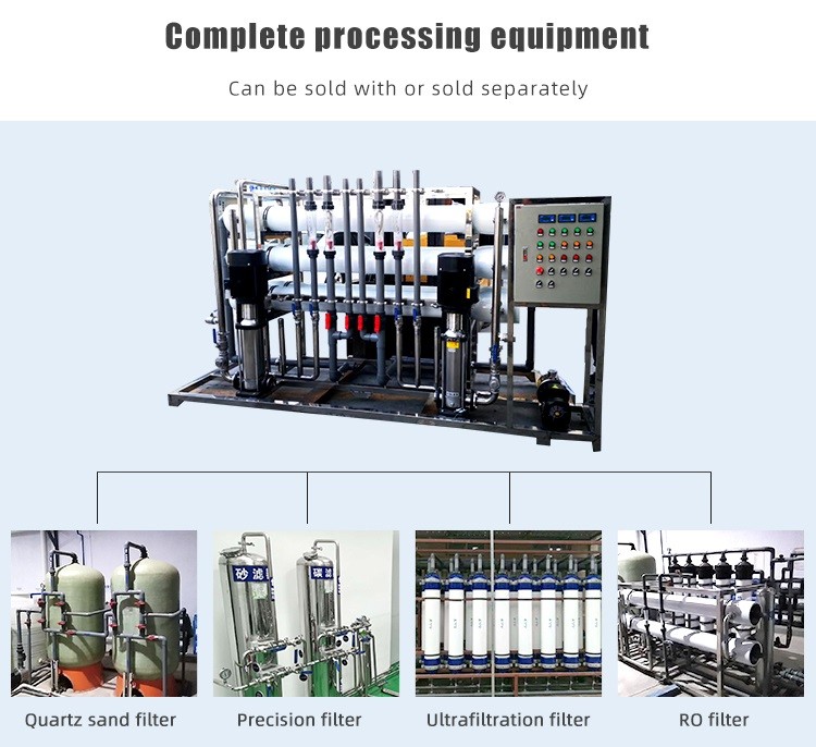 OEM Service RO Industrial Water Treatment Equipment High Automation