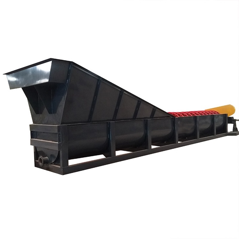 Mining 5-15 Tons Per Hour Diamond Mineral Washing Sand Screw Auger Conveyor