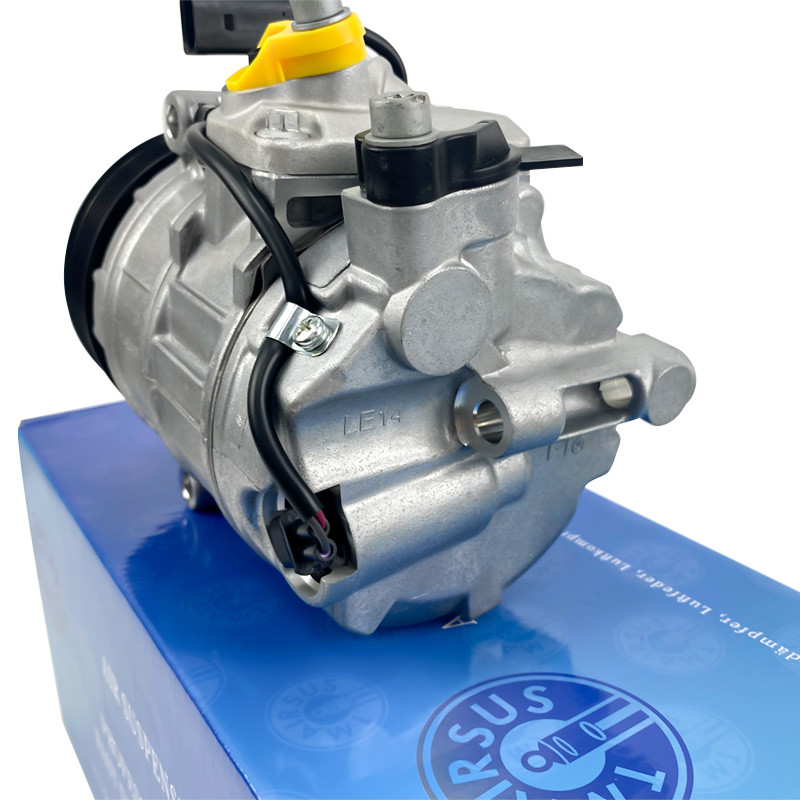Black And Silvery Car Air Conditioner Compressor Pump 958126014 For Porsche Cayenne