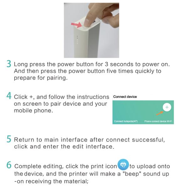 Quick Drying Ink Mini Inkjet Printpen Portable and Lightweight Printer for Industrial