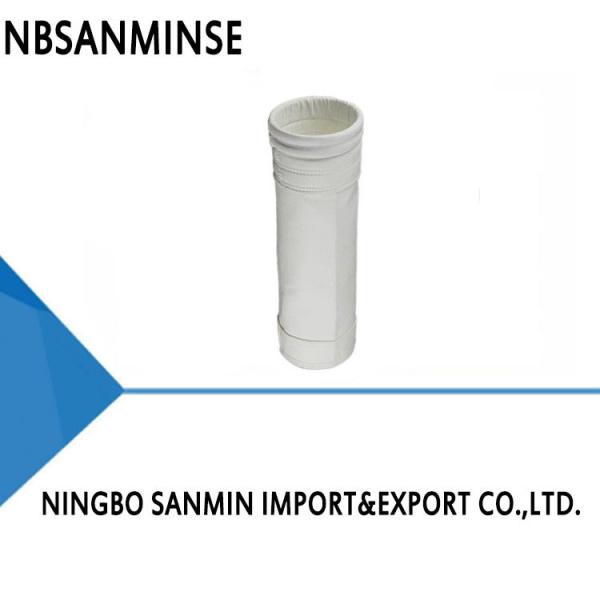 550g/M2 Polyester Needle Felt Air Filter Bag Flame Retardant Industrial Dust Bag