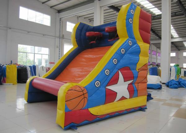 Inflatable Sports Games Small Inflatable sneaker basketball toss Basketball