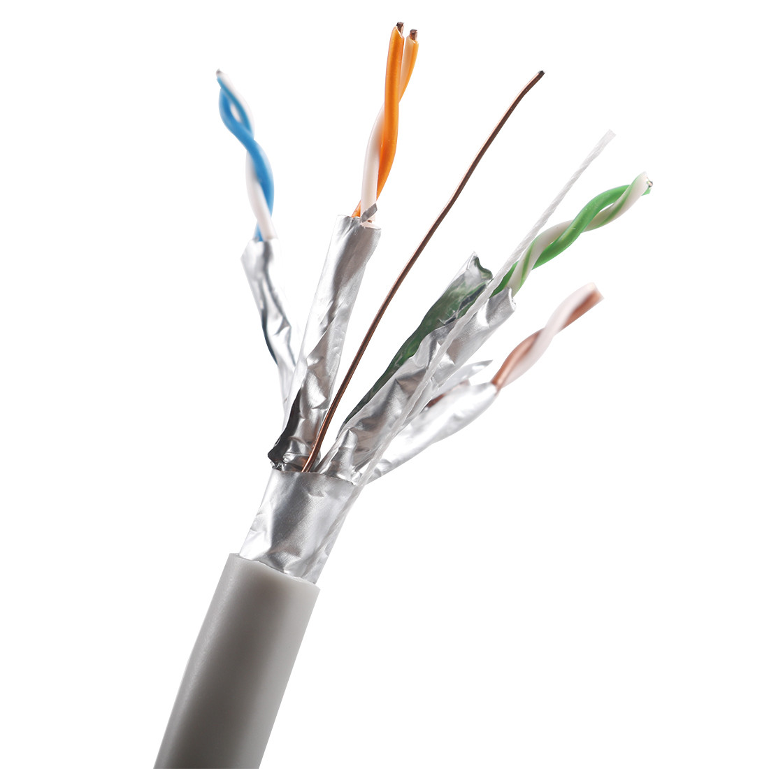 Cat6A Shielded Twisted Pair Ethernet Cable