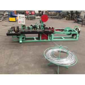Two Wire Twist Barb Wire Chain Link Machine With Easy Operate And High Output