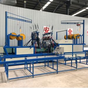 Construction Panel Wire Mesh Welding Machine PLC Quick Setup 1200 Mm Panel Width