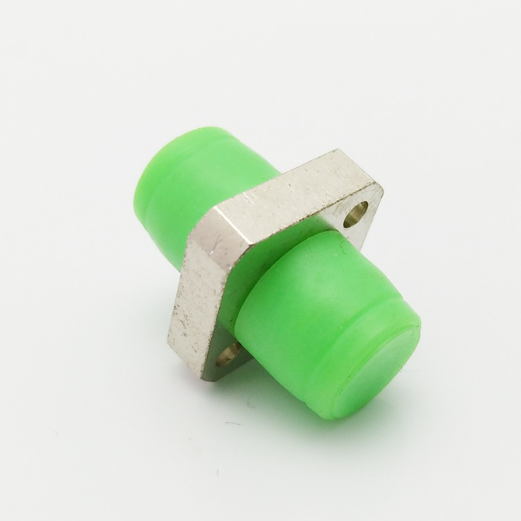 Copper Alloy Square Type FC / APC 1550nm Fiber Optic Adapter