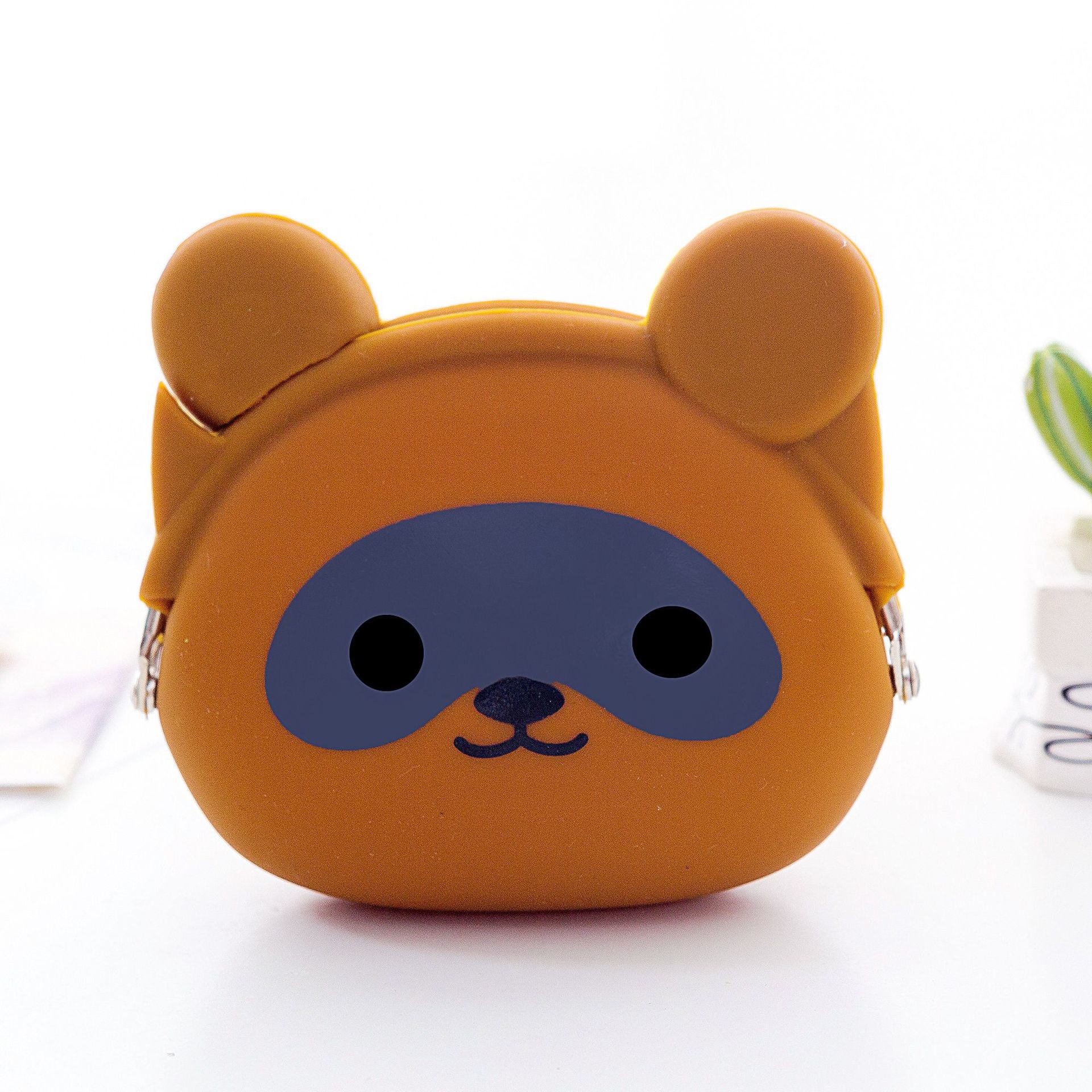 Animal Change Pouch Small Silicone Purse For Children Toddlers Coin Change Earphone Container Girls Boys Christmas Gift