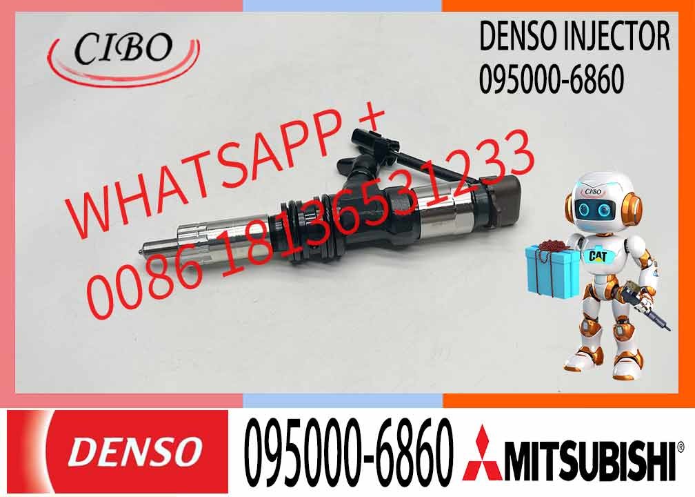 High Quality Diesel Common Rail Fuel Injector 095000-6860 095000-6861 ME304627