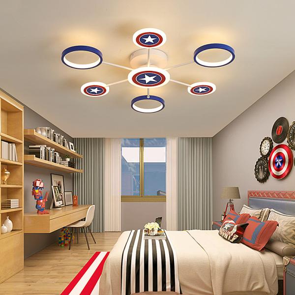 Kids bedroom decor led lights for room indoor chandelier lighting baby boy