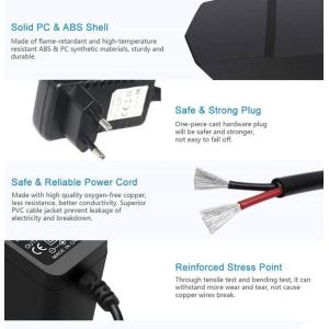6V 1A EU Power Supply Adapter with Short Circuit Protection