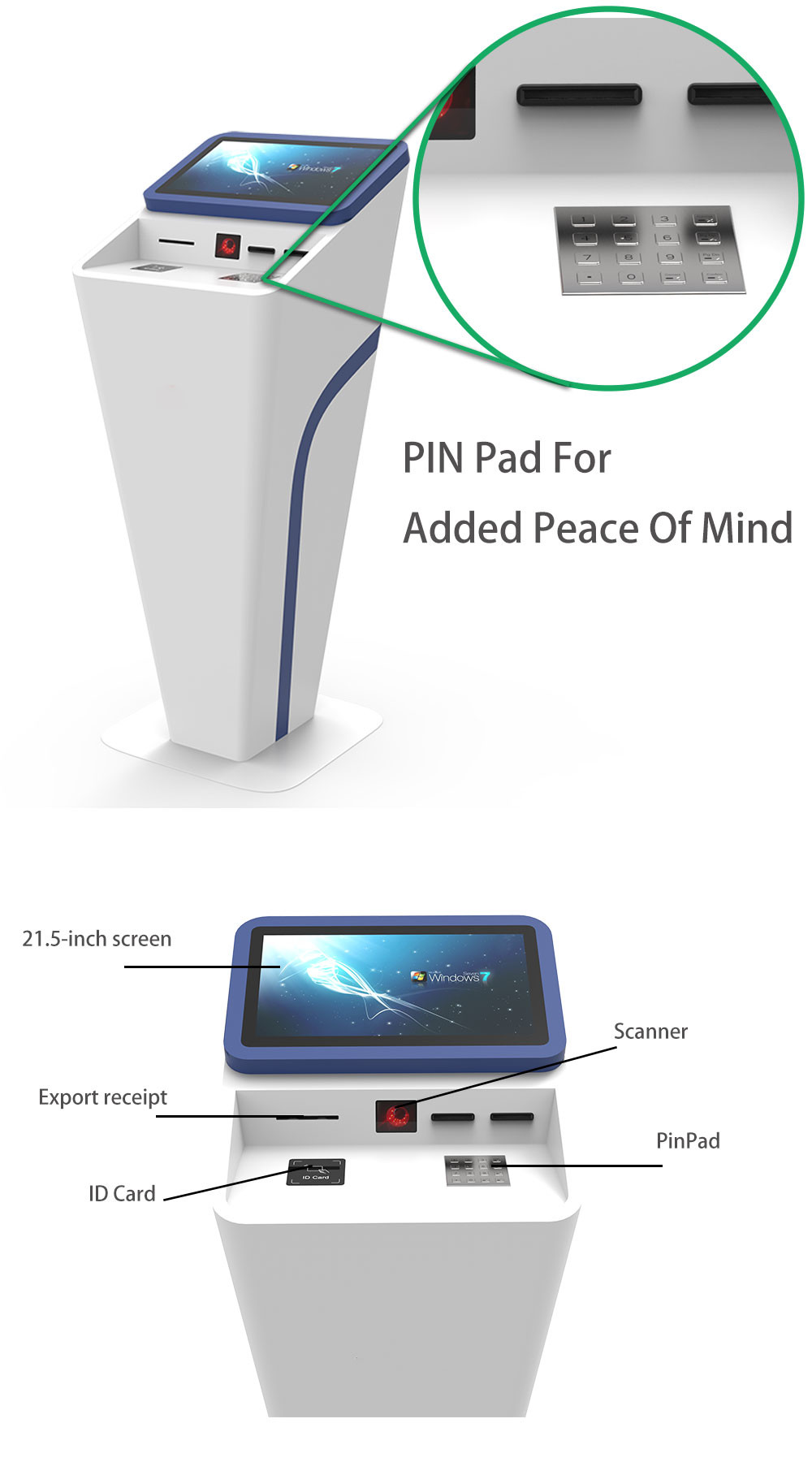 Android Windows Self Service Kiosk Library Book Returning Self Service Equipment
