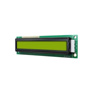  1X16 Character LCD Display| STN+ Yellow/Green Background with Yellow/Green Backlight-Arduino Manufactures