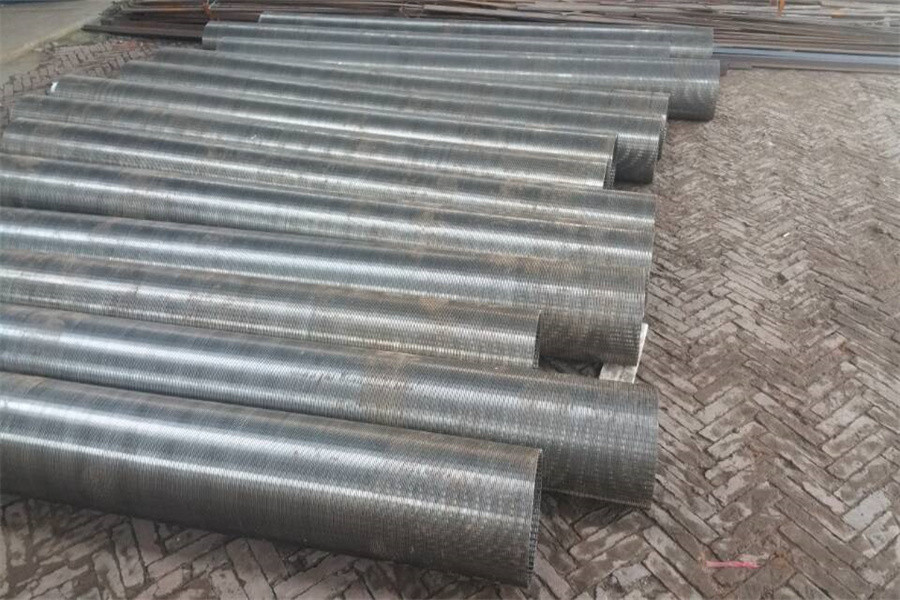 3" 4"Wedge Wire Screen Pipe SS304L SS316L Non Magnetic Water Well Drill Pipe