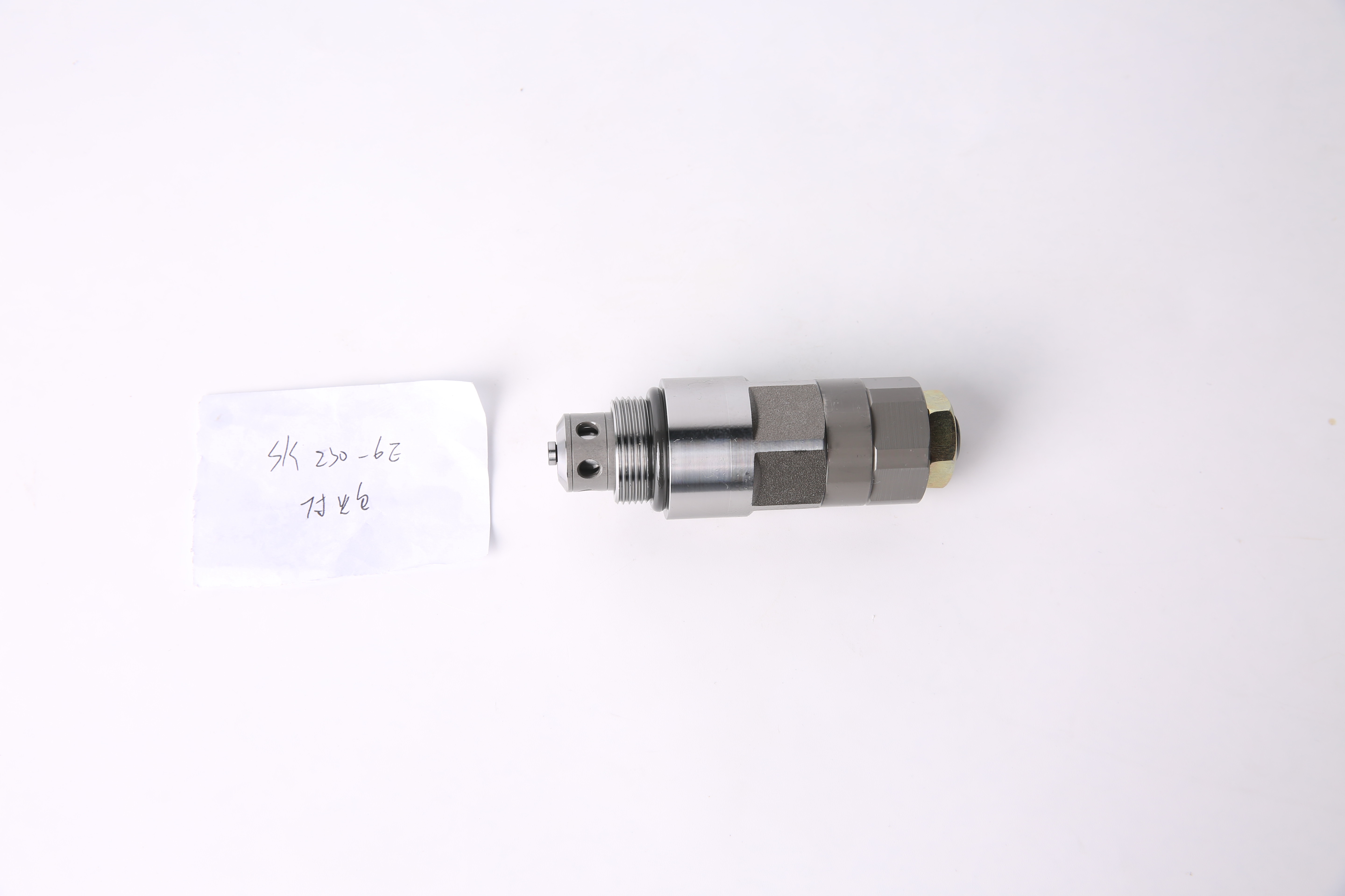 High Quality Factory Price SK230-6E Secondary Relief valve Excavator Spare Parts