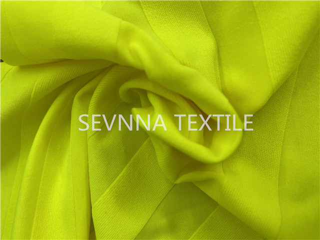 Fluorescein Breathable Yoga Wear Fabric Repreve Nylon Waterproof Airproof