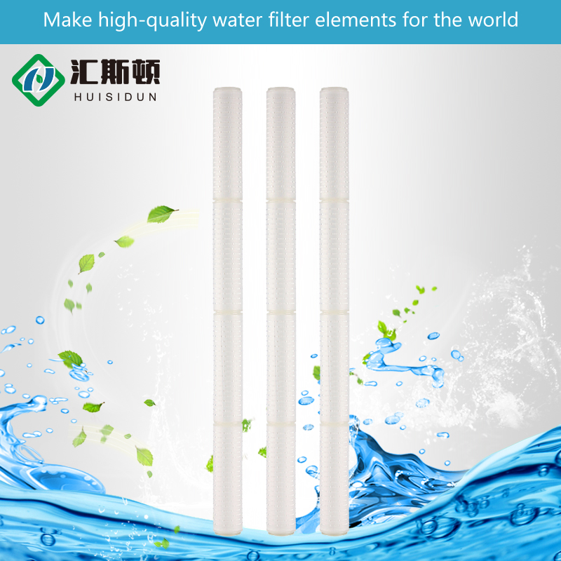 10 Inch Pp Pes Ptfe Pleated Filter Replacement Water Filter Cartridge for Filtration
