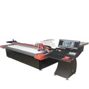 1350 KG All-in-One CNC Digital Fabric Cutter Diecut Template Pattern and Cutting