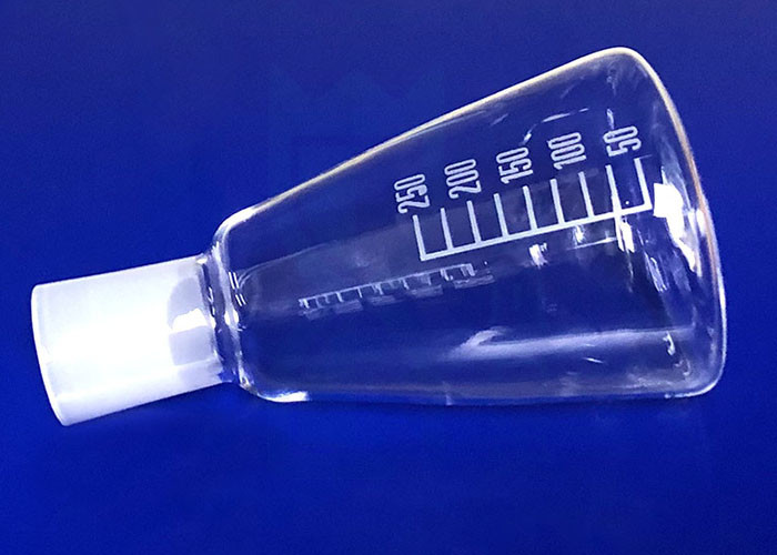 250ml Erlenmeyer Quartz Glass Conical Flask With Ground Mouth
