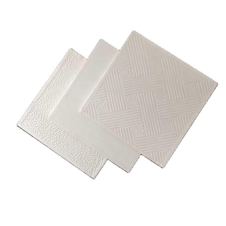 Acoustical PVC Gypsum Ceiling Tiles for Wall/Ceiling Decorative