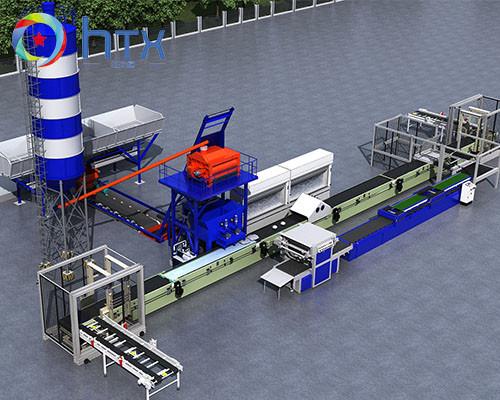 Automatic Culture Stone Production Concrete Dosing System Kerb Stone Manufacturi