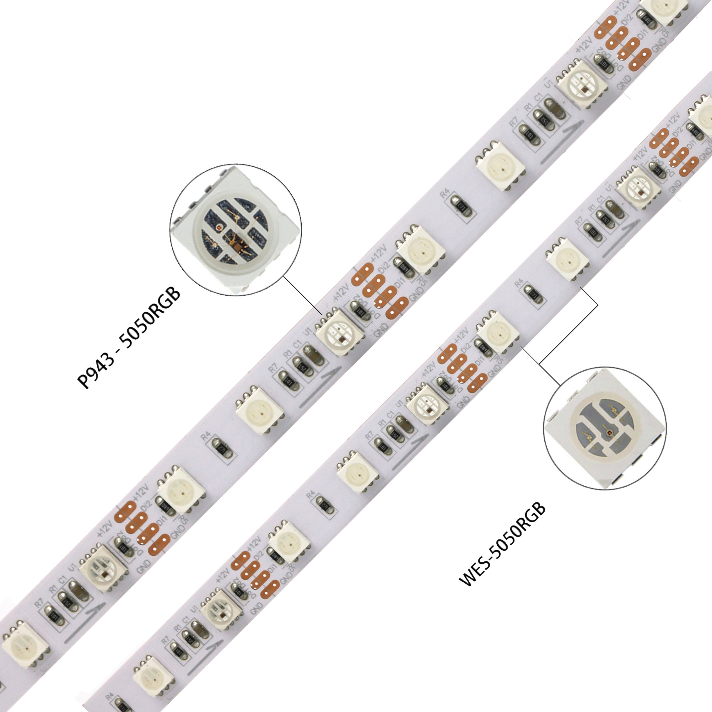  Sk6812 Digital LED Strip 14.4W Color Changing Led Lights For Christmas Manufactures