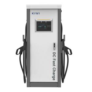 Plug Temperature Detection 120kw CCS 2 DC Fast Charger for High Frequency