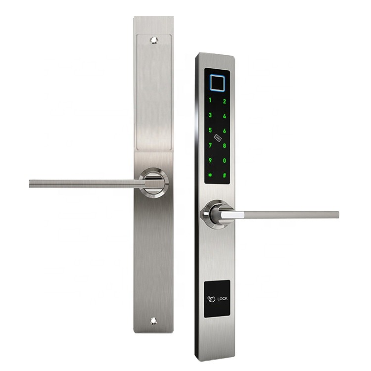 Digital TTLock APP Electric Sliding Glass Door Waterproof Smart Locks