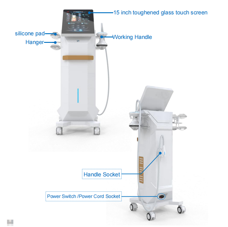 Focus Shockwave Therapy Machine for Safe and Accurate Treatment of Tendon Damage and Blood Circulation