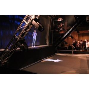 Custom HD Video Based 3d Holographic Projection System For Hologram Presentation