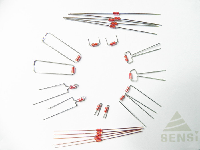 Precision NTC Thermistor Heat Resistant Glass Shelled For Household Appliances