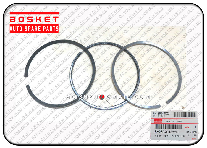 8-97603423-1 Isuzu Liner Set Piston Ring For XY 4HK1 8976034231
