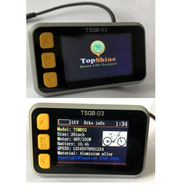 Customized 4G Mini IP67 Waterproof E-Bike Odometer Speedometer