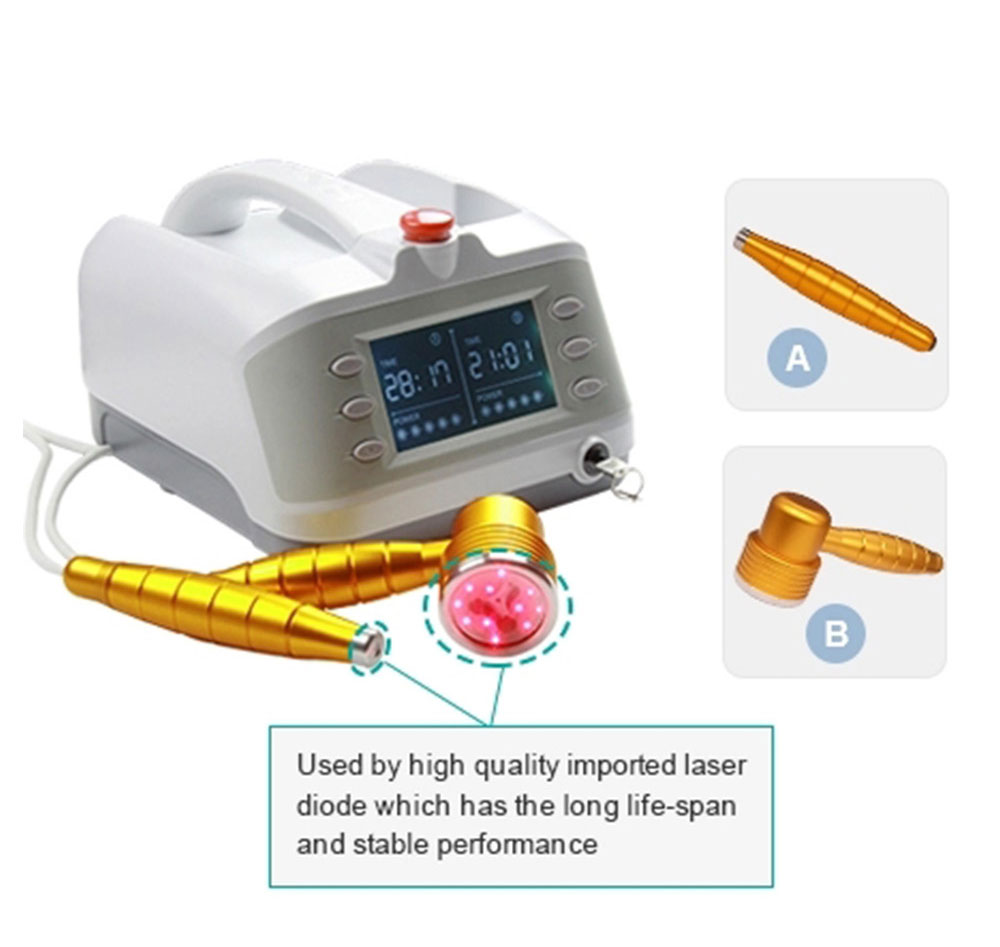Low Level Laser Pain Relief Machine Injuries Arthritis Wounds Physiotherapy Device