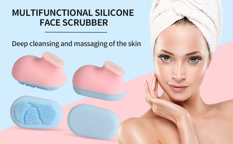 Silicone Ice Facial Cleaning Brush Ice Roller For Face And Eye , Silicone Ice Cube Mold For Face Beauty