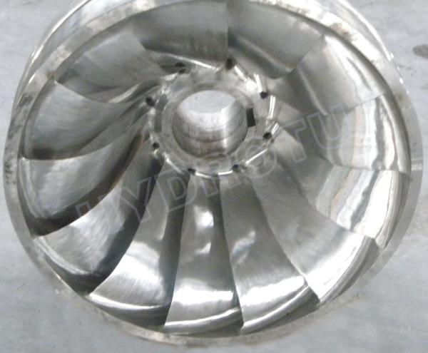 Stainless Steel Francis Turbine Runner for Capacity 100KW - 20MW Francis Water