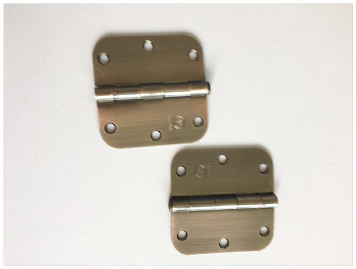 Ac Ab Type 4 Inch Security Door Hinges , External Door Hinges Lift Off Loose Pin