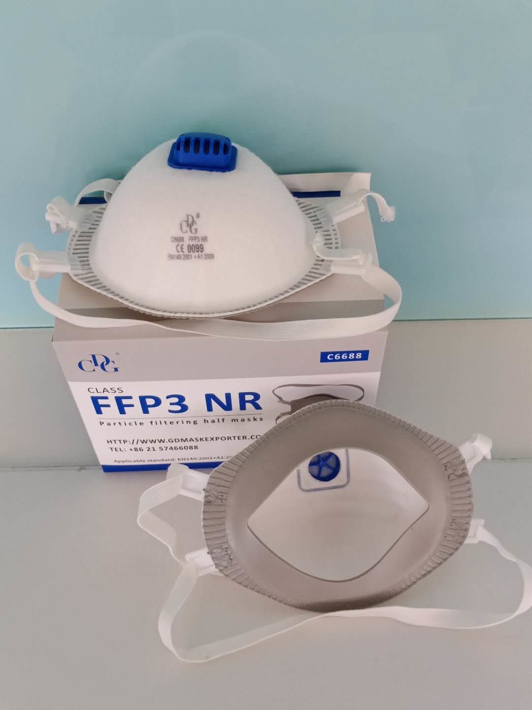 Earloops EN149 4Ply FFP3 Exhalation Valved Dustproof Mask