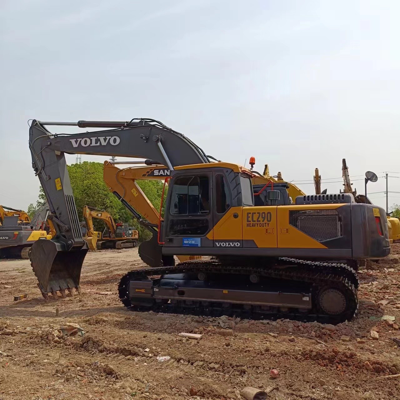 Original Used Sweden Volvo EC290 Excavator Construction Used Large Excavators