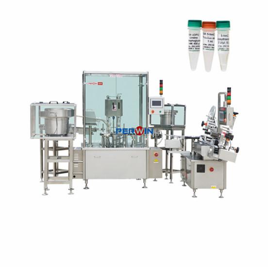Quality LCD Touch Screen 1cc Antigen 80bpm Vial Filling Equipment for sale