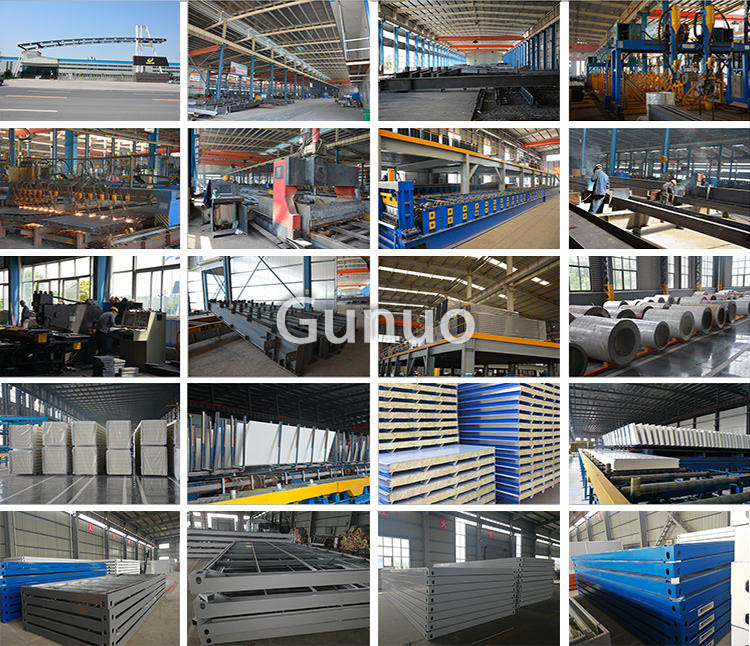 Corrosion Resistant Fabricated Steel Structure Building