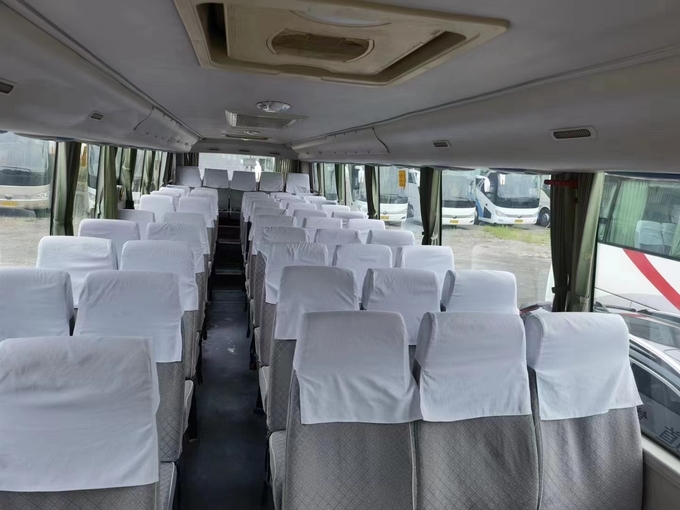 Used Travel Bus Used Foton Bus BJ6103 Weichai Engine 55 Seats 2+3 Layout White Color