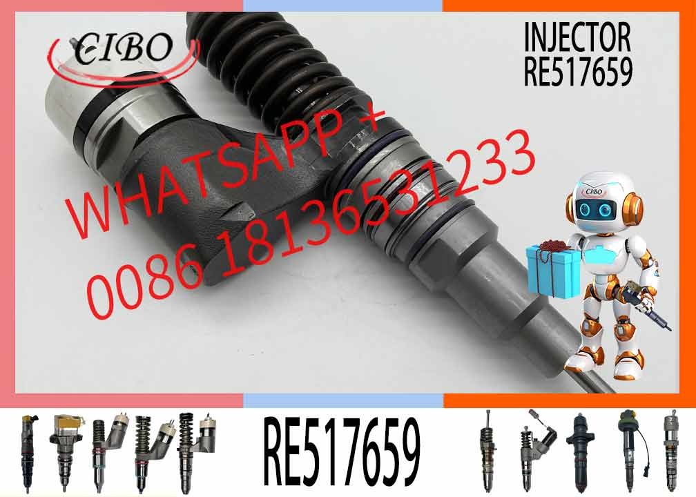 Excavator Injector RE517658 BEBE4B17103 RE517663 SE501958 EX631013 RG33968 for A0 A3 Diesel Engine Parts Nozzle Assembly
