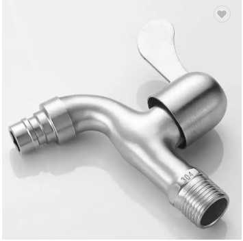 Classic Bathroom Basin Faucet With Single Handle Polished Chrome 304 Stainless Steel