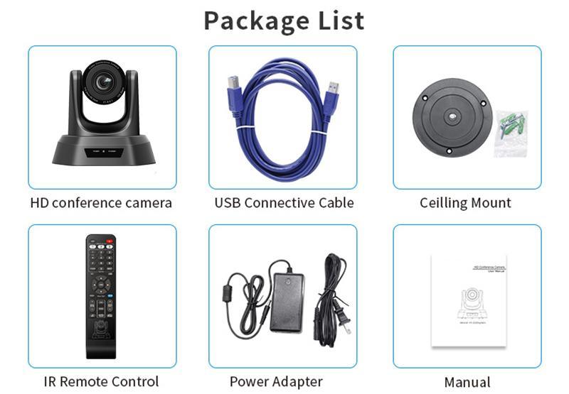20X Optical Zoom 1080P Web Camera for Telemedcine and Education