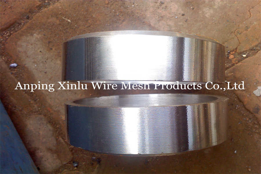 Stainless Steel Wedge Wire Water Well Screen Pipe With 0.5mm Slot