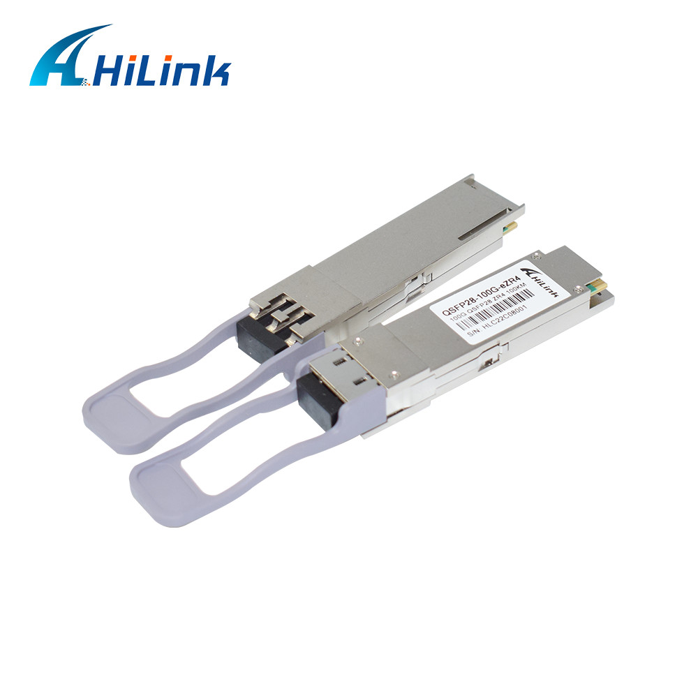QSFP28 Optical Module 100KM SMF Dual LC 100G EZR4 Transceivers