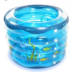 New Kids Baby Swimming Pools Inflatable Bathtub Toddler Water Fun 5-Ring Pool