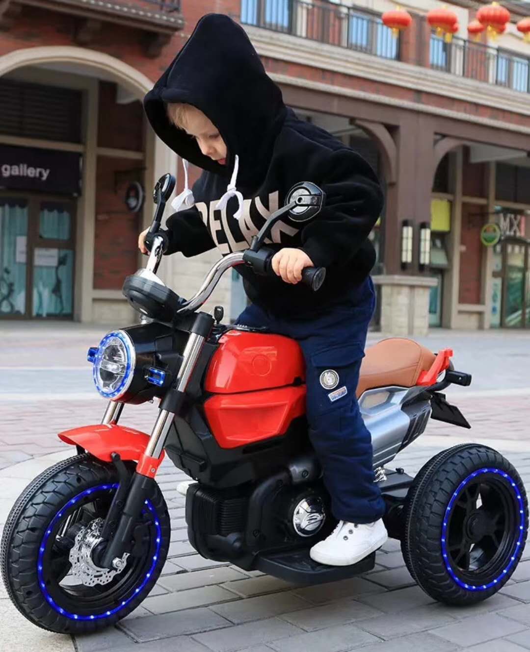 Children's 6V Electric Ride On Motorcycle Toys Car for Kids Suitable Age 3-8 Year Olds